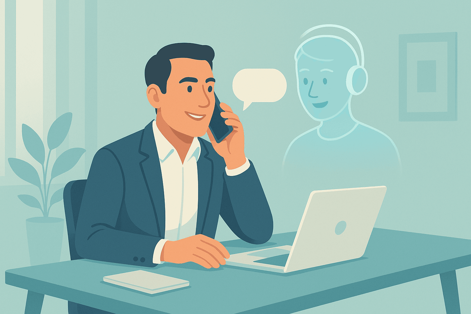 Productive workspace with CommitCoach